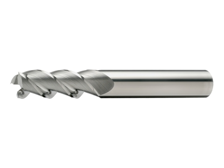M581 VHM Z=3 45° lang poliert